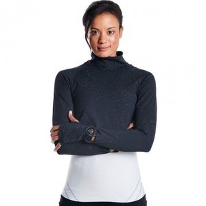 OISELLE firecracker long sleeve crop running top